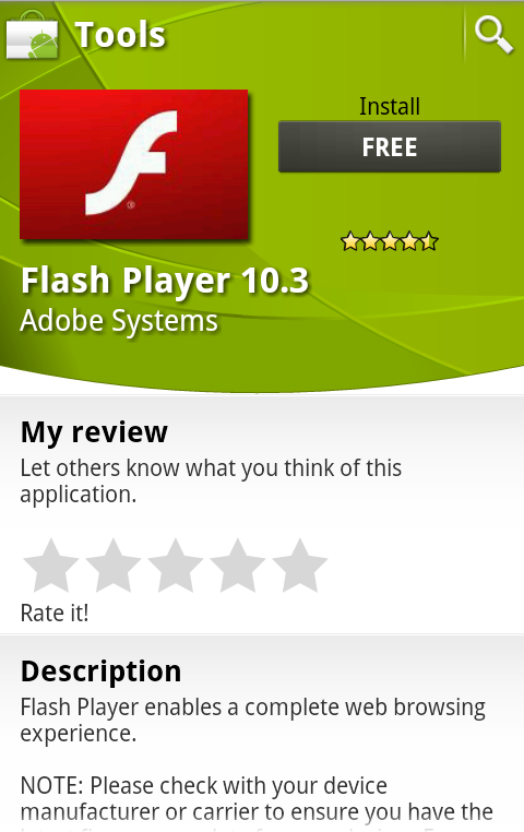 Adobe Flash Player For Android Download.com