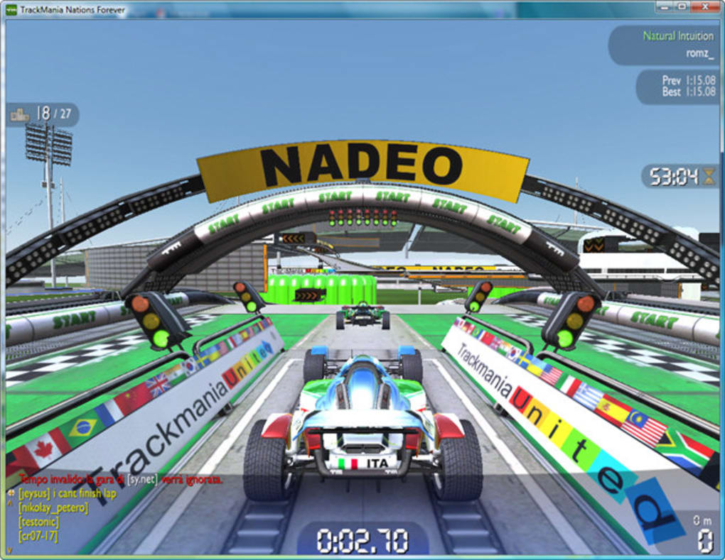 Download trackmania nations forever for android phone
